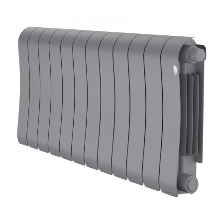 Радиатор биметаллический Royal Thermo Infinity 300 Silver Satin VR80 - 12 секц.