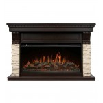 Каминокомплект: Очаг Royal Thermo Aurora RTFP/P-AR40LS, портал Michigan 42/40/36, кам. мол., шп. тем