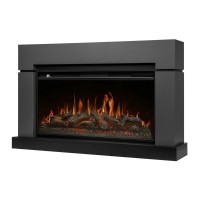 Каминокомплект: Очаг Royal Thermo Aurora RTFP/P-AR40LS, портал Lindos 42/40/36, графит