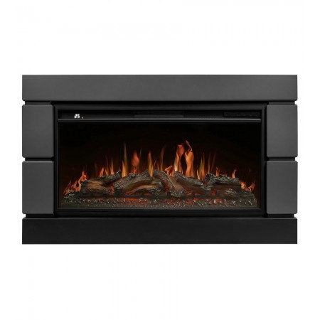 Каминокомплект: Очаг Royal Thermo Aurora RTFP/P-AR40LS, портал Moderno 42/40/36, графит