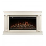 Каминокомплект: Очаг Royal Thermo Aurora RTFP/P-AR40LS, портал Olympia 42/40/36, сл. кость с зол. па