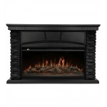 Каминокомплект: Очаг Royal Thermo Aurora RTFP/P-AR40LS, портал Porto 42/40/36 камень чер. шп. венге