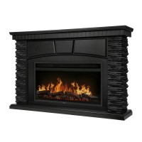 Каминокомплект: Очаг Electrolux EFP/P-3620LS, портал Porto 42/40/36 камень чер. шп. венге