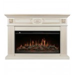 Каминокомплект: Очаг Royal Thermo Aurora RTFP/P-AR40LS, портал Siena 42/40/36, сл. кость с зол. пати