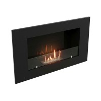 Каминокомплект:Биокамин Firelight BFP/W-90+Набор керамических камней М, белые
