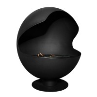 Каминокомплект:Биокамин Firelight BFP/F-55 Sphere+Набор керамических камней М, белые