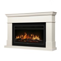 Каминокомплект: Очаг Electrolux EFP/P-4220LS, портал California 42/40/36, молочный Каминокомплект: Очаг Electrolux EFP/P-4220LS, портал California 42/40/36, молочный