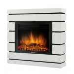 Каминокомплект: Очаг Electrolux EFP/P-3020LS N, портал Moderno 30 шпон белый дуб