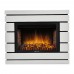 Каминокомплект: Очаг Electrolux EFP/P-3020LS N, портал Moderno 30 шпон белый дуб