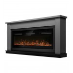 Каминокомплект: Очаг Electrolux Infinity EFP/P-1600ULS N, портал Canto Long графит, черный