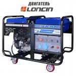 Бензиновый генератор TSS SGG 12000EHLA с шумозащитным кожухом 1600-Winter зимний комплект (тихий)