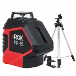 Комплект: лазерный уровень RGK PR-81 + штатив RGK LET-170, кронштейн RGK K-7 Комплект: лазерный уровень RGK PR-81 + штатив RGK LET-170, кронштейн RGK K-7