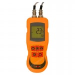 Контактный термометр ТЕХНО-АС ТК-5.11C (двухканальный без зондов) Контактный термометр ТЕХНО-АС ТК-5.11C (двухканальный без зондов)