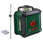 Лазерный уровень Bosch UniversalLevel 360 с зеленым лучом + штанга TP 320 (0.603.663.E02) Лазерный уровень Bosch UniversalLevel 360 с зеленым лучом + штанга TP 320 (0.603.663.E02)