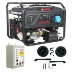 Бензиновый генератор A-iPower Lite AP5500E + блок автозапуска A-iPower 230 В, 50 А + транспортировочный комплект A-iPower S Бензиновый генератор A-iPower Lite AP5500E + блок автозапуска A-iPower 230 В, 50 А + транспортировочный комплект A-iPower S
