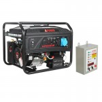 Бензиновый генератор A-iPower Lite AP6500E + блок автозапуска A-iPower 400 В, 25 А Бензиновый генератор A-iPower Lite AP6500E + блок автозапуска A-iPower 400 В, 25 А