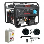 Бензиновый генератор A-iPower Lite AP6500E + блок автозапуска A-iPower 400 В, 25 А + транспортировочный комплект A-iPower S Бензиновый генератор A-iPower Lite AP6500E + блок автозапуска A-iPower 400 В, 25 А + транспортировочный комплект A-iPower S