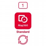 Право на обновление ПО Leica MAP 360 Standard CCP на один год Право на обновление ПО Leica MAP 360 Standard CCP на один год