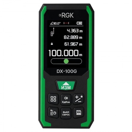 Лазерный дальномер RGK DX100G Лазерный дальномер RGK DX100G