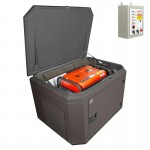 Генератор A-iPower A7000EAX в тихом зимнем кожухе 1200 RAL 8019 + блок автозапуска A-iPower 230 В, 50 А