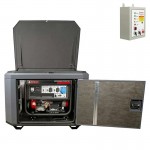 Генератор A-iPower A8000EAX в тихом зимнем кожухе 1200 RAL 7024 + блок автозапуска A-iPower 230 В, 50 А Генератор A-iPower A8000EAX в тихом зимнем кожухе 1200 RAL 7024 + блок автозапуска A-iPower 230 В, 50 А