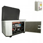Генератор A-iPower A7000EAX в супертихом зимнем кожухе 1400SS RAL 7035 + блок автозапуска A-iPower 230 В, 50 А