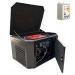 Генератор A-iPower A7000EAX в супертихом зимнем кожухе 1400SS RAL 8019 + блок автозапуска A-iPower 230 В, 50 А