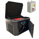 Генератор A-iPower A7000EAX в супертихом зимнем кожухе 1400SS RAL 8019 + блок автозапуска A-iPower 400 В, 25 А