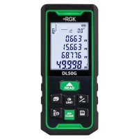 Лазерный дальномер RGK DL50G (с поверкой) - зеленый луч