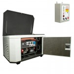 Генератор A-iPower A8000EAX в супертихом зимнем кожухе 1400SS RAL 7035 + блок автозапуска A-iPower 230 В, 50 А