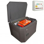 Генератор A-iPower A8000EAX в тихом зимнем кожухе 1200 RAL 8019 + блок автозапуска A-iPower 230В/400В 100А 8 ПИН Генератор A-iPower A8000EAX в тихом зимнем кожухе 1200 RAL 8019 + блок автозапуска A-iPower 230В/400В 100А 8 ПИН