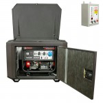 Генератор A-iPower A9000EAX в тихом зимнем кожухе 1200 RAL 8019 + блок автозапуска A-iPower 230 В, 50 А Генератор A-iPower A9000EAX в тихом зимнем кожухе 1200 RAL 8019 + блок автозапуска A-iPower 230 В, 50 А