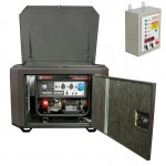 Генератор A-iPower A9000EAX в тихом зимнем кожухе 1200 RAL 8019 + блок автозапуска A-iPower 400 В, 25 А Генератор A-iPower A9000EAX в тихом зимнем кожухе 1200 RAL 8019 + блок автозапуска A-iPower 400 В, 25 А