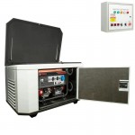 Генератор A-iPower A7000EAX в супертихом зимнем кожухе 1400SS RAL 7035 + блок автозапуска A-iPower 230В/400В 100А 8 ПИН