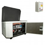 Генератор A-iPower A9000EAX в супертихом зимнем кожухе 1400SS RAL 7035 + блок автозапуска A-iPower 230 В, 50 А Генератор A-iPower A9000EAX в супертихом зимнем кожухе 1400SS RAL 7035 + блок автозапуска A-iPower 230 В, 50 А