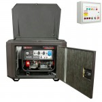 Генератор A-iPower A9000EAX в тихом зимнем кожухе 1200 RAL 8019 + блок автозапуска A-iPower 230В/400В 100А 8 ПИН Генератор A-iPower A9000EAX в тихом зимнем кожухе 1200 RAL 8019 + блок автозапуска A-iPower 230В/400В 100А 8 ПИН