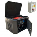 Генератор A-iPower A9000EAX в супертихом зимнем кожухе 1400SS RAL 8019 + блок автозапуска A-iPower 400 В, 25 А Генератор A-iPower A9000EAX в супертихом зимнем кожухе 1400SS RAL 8019 + блок автозапуска A-iPower 400 В, 25 А