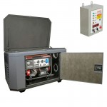 Генератор A-iPower A9000EAX в супертихом зимнем кожухе 1400SS RAL 7024 + блок автозапуска A-iPower 400 В, 25 А Генератор A-iPower A9000EAX в супертихом зимнем кожухе 1400SS RAL 7024 + блок автозапуска A-iPower 400 В, 25 А