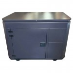 Генератор A-iPower A11000EAX в тихом зимнем кожухе 1600 RAL 8019
