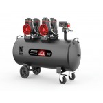 Поршневой безмасляный тихий компрессор SUNREKA GFC510/120DS