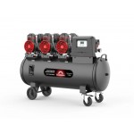 Поршневой безмасляный тихий компрессор SUNREKA GFC750/100DS Поршневой безмасляный тихий компрессор SUNREKA GFC750/100DS