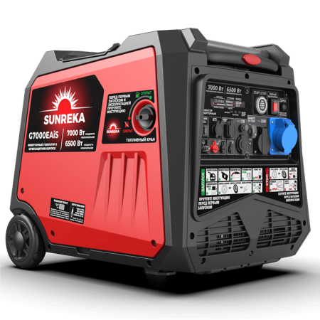 Тихий инверторный генератор SUNREKA G7000EAiS Тихий инверторный генератор SUNREKA G7000EAiS
