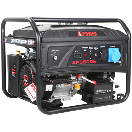 Бензиновый генератор A-iPower Lite AP5500E, 5кВт