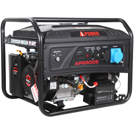 Бензиновый генератор A-iPower Lite AP6500E, 6 кВт Бензиновый генератор A-iPower Lite AP6500E, 6 кВт