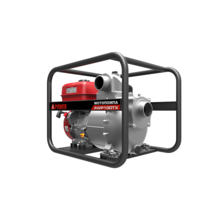 Бензиновая мотопомпа для сильнозагрязненной воды A-iPower AWP100TX