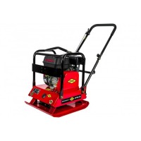 Виброплита DDE VP90-CK (дв. Loncin, 6,5 л.с., плита 550x450 мм, до 500 кв. м/час, 94 кг, гл. упл. 35 см, колеса)