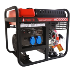 Дизельный генератор A-iPower AD3000 с ручным запуском, 2.8 кВт, 230В Дизельный генератор A-iPower AD3000 с ручным запуском, 2.8 кВт, 230В