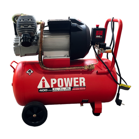 Поршневой масляный компрессор A-iPower AC400/50VD Поршневой масляный компрессор A-iPower AC400/50VD
