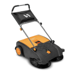 Подметальная щетка механическая VILLARTEC SM750, 75см, 50л Подметальная щетка механическая VILLARTEC SM750, 75см, 50л
