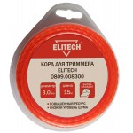 Elitech Корд для триммера 0809.008300